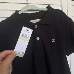 Black Calvin Klein Polo 4T